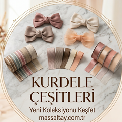 Collection image for: Kurdele Çeşitleri | Saten, Organze, Fiyonk ve Dekoratif Kurdele Modelleri