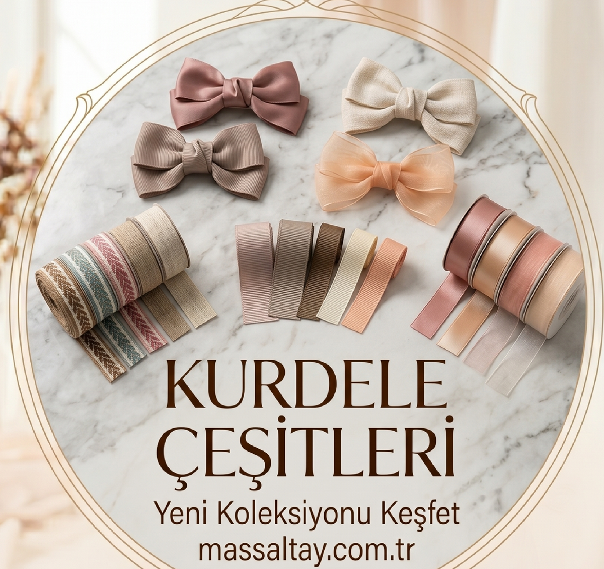 Kurdele Çeşitleri | Saten, Organze, Fiyonk ve Dekoratif Kurdele Modelleri