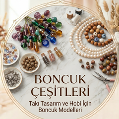 Collection image for: Boncuk Çeşitleri | Takı Tasarım ve Hobi İçin Boncuk Modelleri