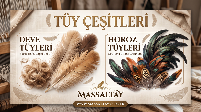 Tüy Çeşitleri – Deve Tüyü, Horoz Tüyü ve Dekoratif El Sanatı Tüyleri