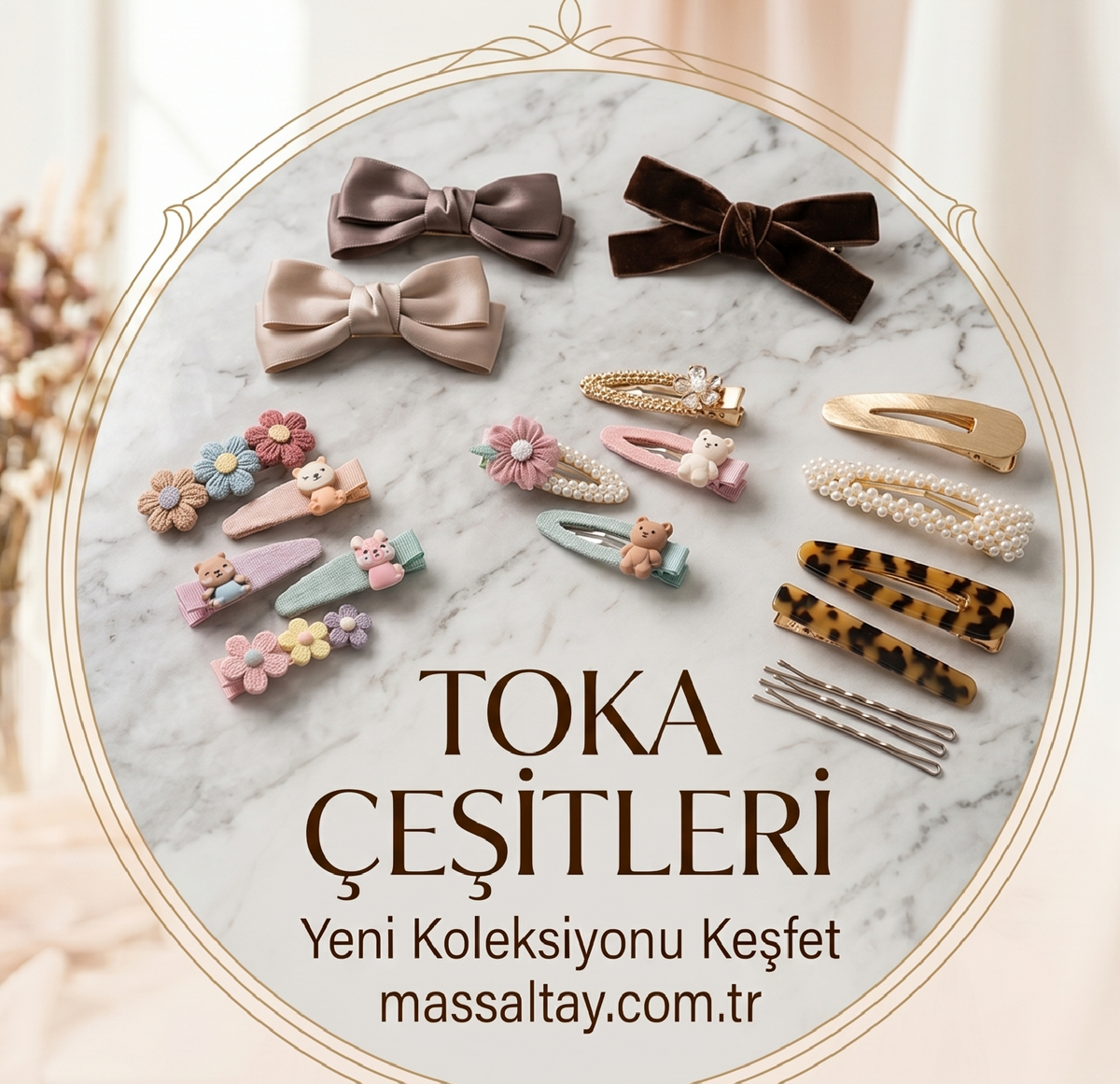 Toka Çeşitleri | Kadın, Çocuk ve Bebek Saç Tokası Modelleri