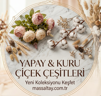 Yapay ve Kuru Çiçek Çeşitleri | Dekoratif Çiçek ve Aranjman Modelleri