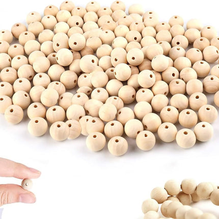 Wooden Bead 10 mm – 1000 gr | Natural Round Bead
