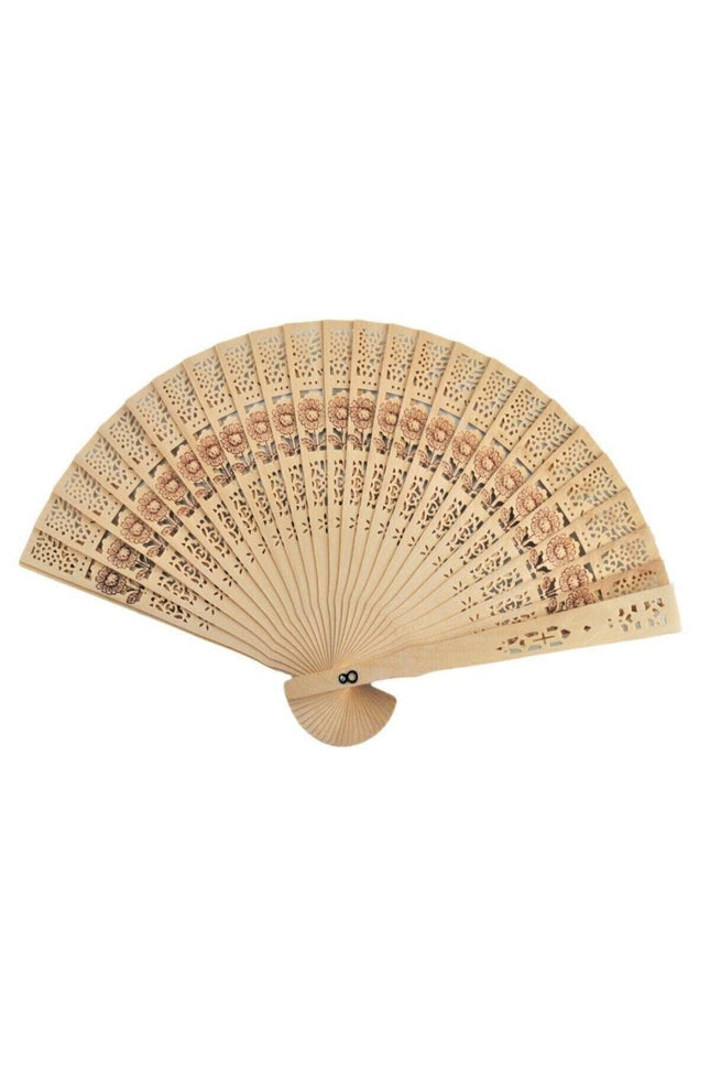 Wooden Fan 1 Piece – Decorative and Practical Hand Fan