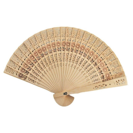 Wooden Fan 1 Piece – Decorative and Practical Hand Fan
