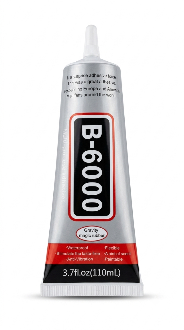 B6000 Yapıştırıcı 110 ml | Şeffaf Güçlü Çok Amaçlı
