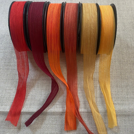 Linen Ribbon 25 mm 20 Meters – Natural Look Decorative Embellishment and Packaging Ribbon