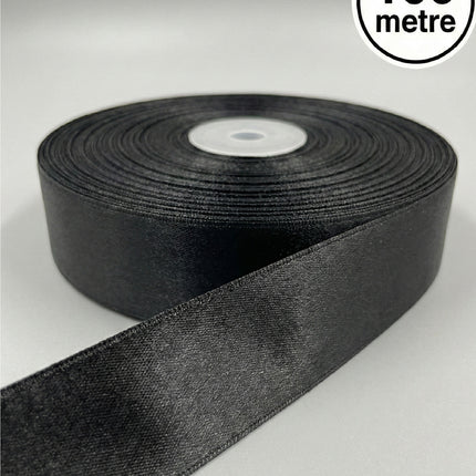 3 cm Saten Kurdele 100 Metre | Parlak Dekoratif Hediye ve Süsleme Kurdelesi