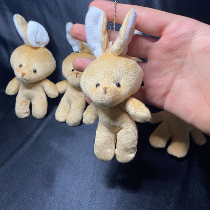 Tavşan Figürlü Peluş Ayıcık Anahtarlık | Çanta Süsü Hediyelik
