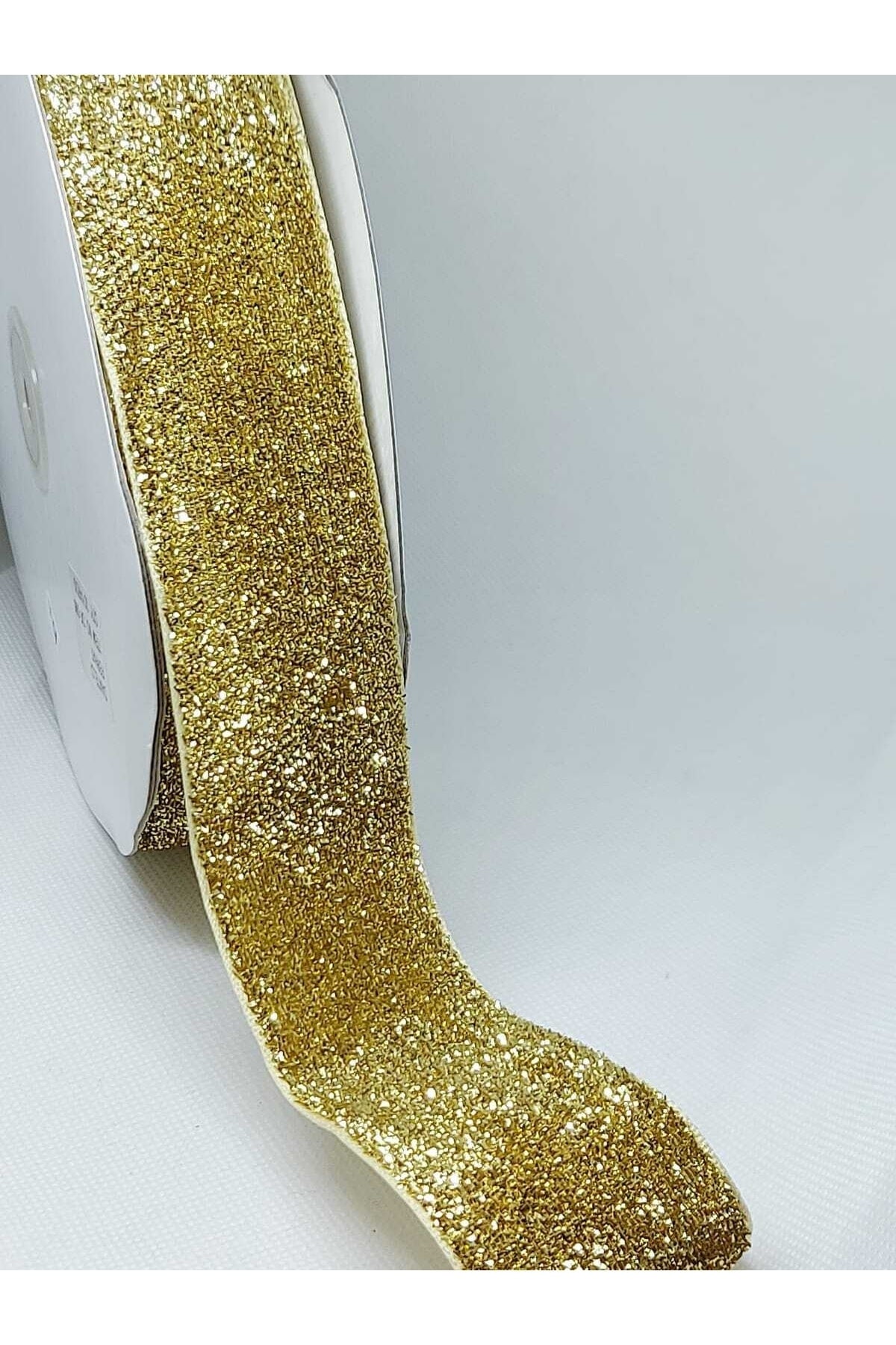 Simli Kadife Kurdela 2 cm x 5 Metre – Dekoratif Hediye Paketleme ve Süsleme Kurdelesi