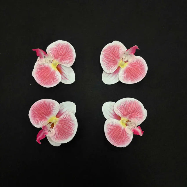 100-Pack Orchid Heads – Artificial Orchid Flower Heads for Decoration, Weddings, and Hobbies