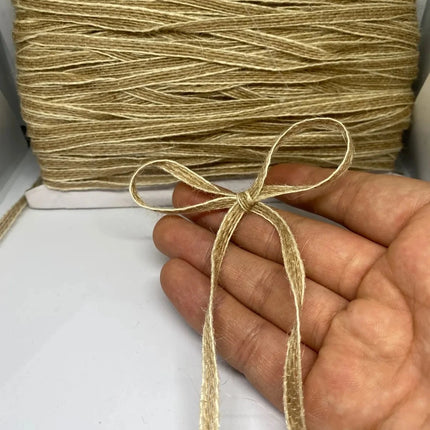 6 mm Hasır Kurdele 10 Metre – Nikah Şekeri ve Süsleme Kurdelası