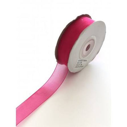 Organze Kurdele 2 cm x 25 Metre – Hediye Süsü, Nikah, Düğün, Kına ve Dekorasyon Kurdelesi