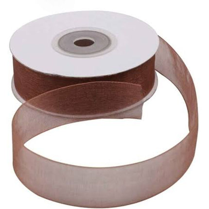 Organze Kurdele 2 cm x 25 Metre – Hediye Süsü, Nikah, Düğün, Kına ve Dekorasyon Kurdelesi