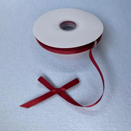 1 cm Saten Kurdele 100 Metre – Hediye Paketleme, Nikah Şekeri, Düğün ve Hobi Kurdelesi