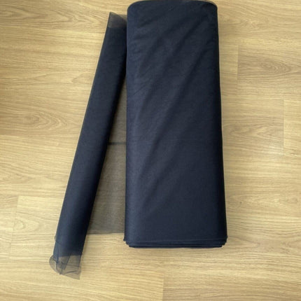 Lacivert Kristal Tül En 3 Metre