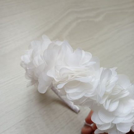 3d Çiçekli Taç Toka Kız Çocuk Yetişkin Çember Toka El Emeği Özel Üretim – Taç